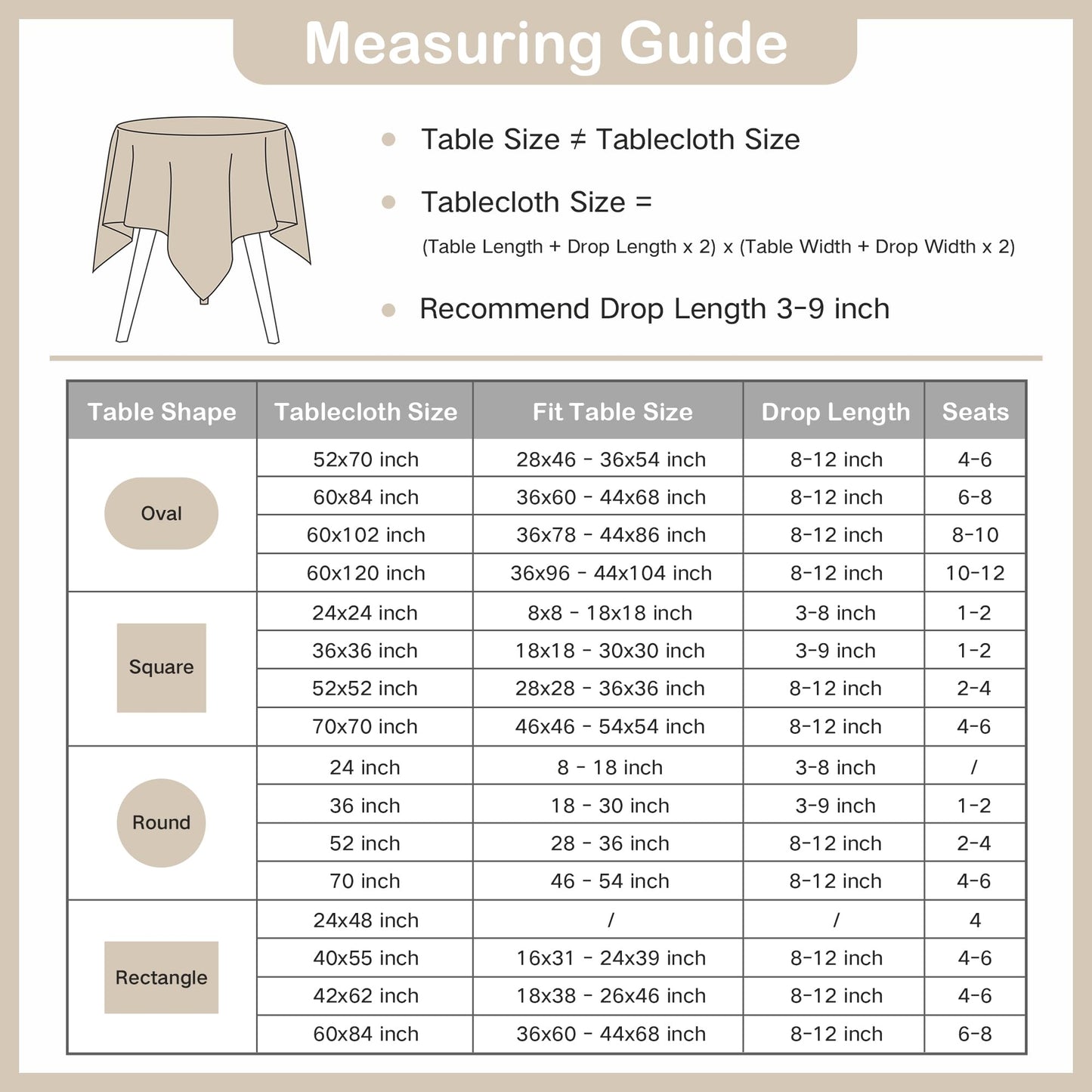 Wolkemer Small Square Tablecloth Elegant White Lace Jacquard Round Doily Tablecloths Table Topper Decoration Cover for Home Dresser Scarf and Table Centerpiece 24 x 24 Inch