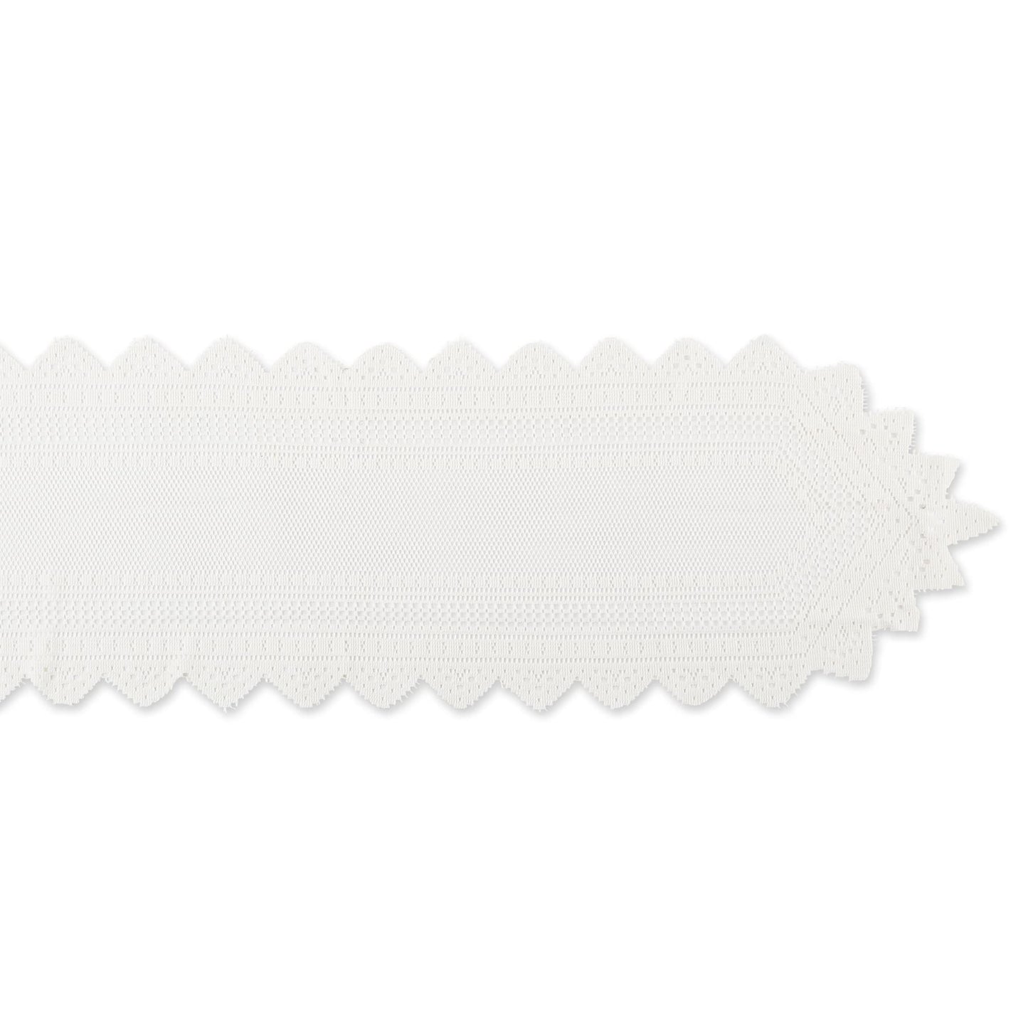 DII Home Essentials 100% Polyester, Machine Washable, Shabby Chic, Vintage Tablecloth or Overlay 63" Round, Floral Lace