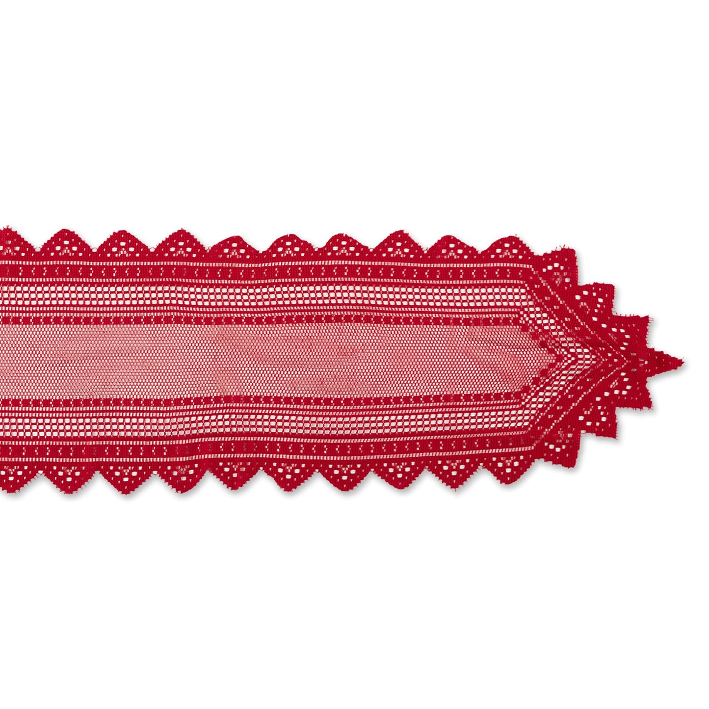 DII Home Essentials 100% Polyester, Machine Washable, Shabby Chic, Vintage Tablecloth or Overlay 63" Round, Floral Lace