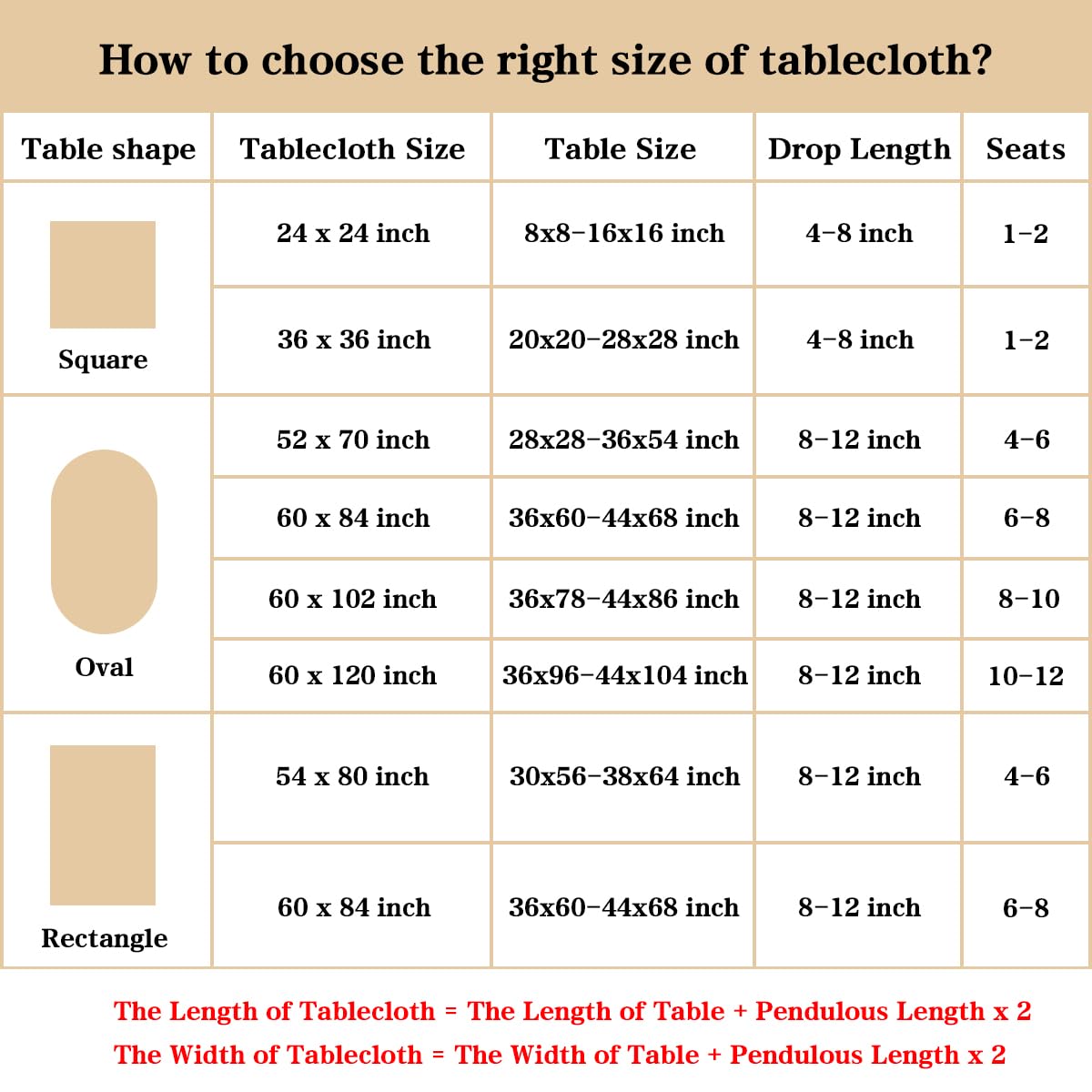 HAORUI Square Jacquard Tablecloth Peony Damask Patterns Table Cloth Cover for Round Nightstand End Bedside Table Tabletop Decoration (Ivory, 36x36 inch)